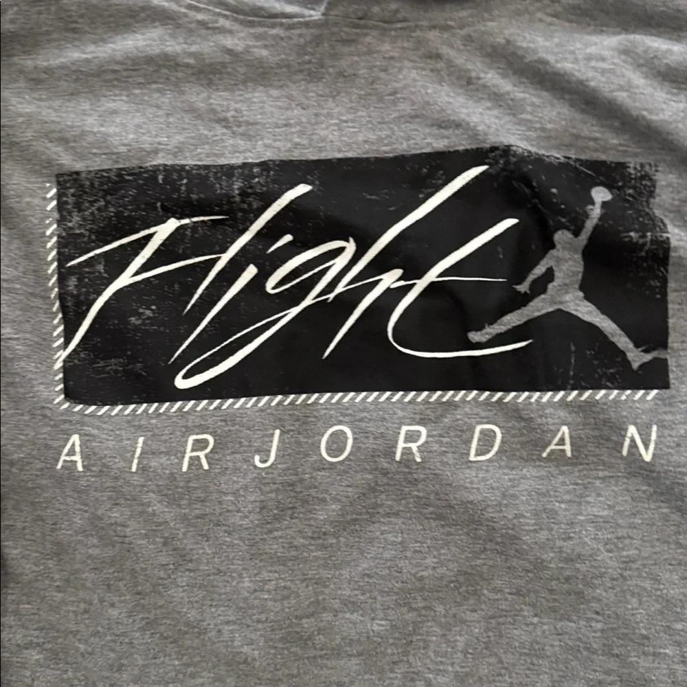 Trendy Gray Air Jordan Hoodie